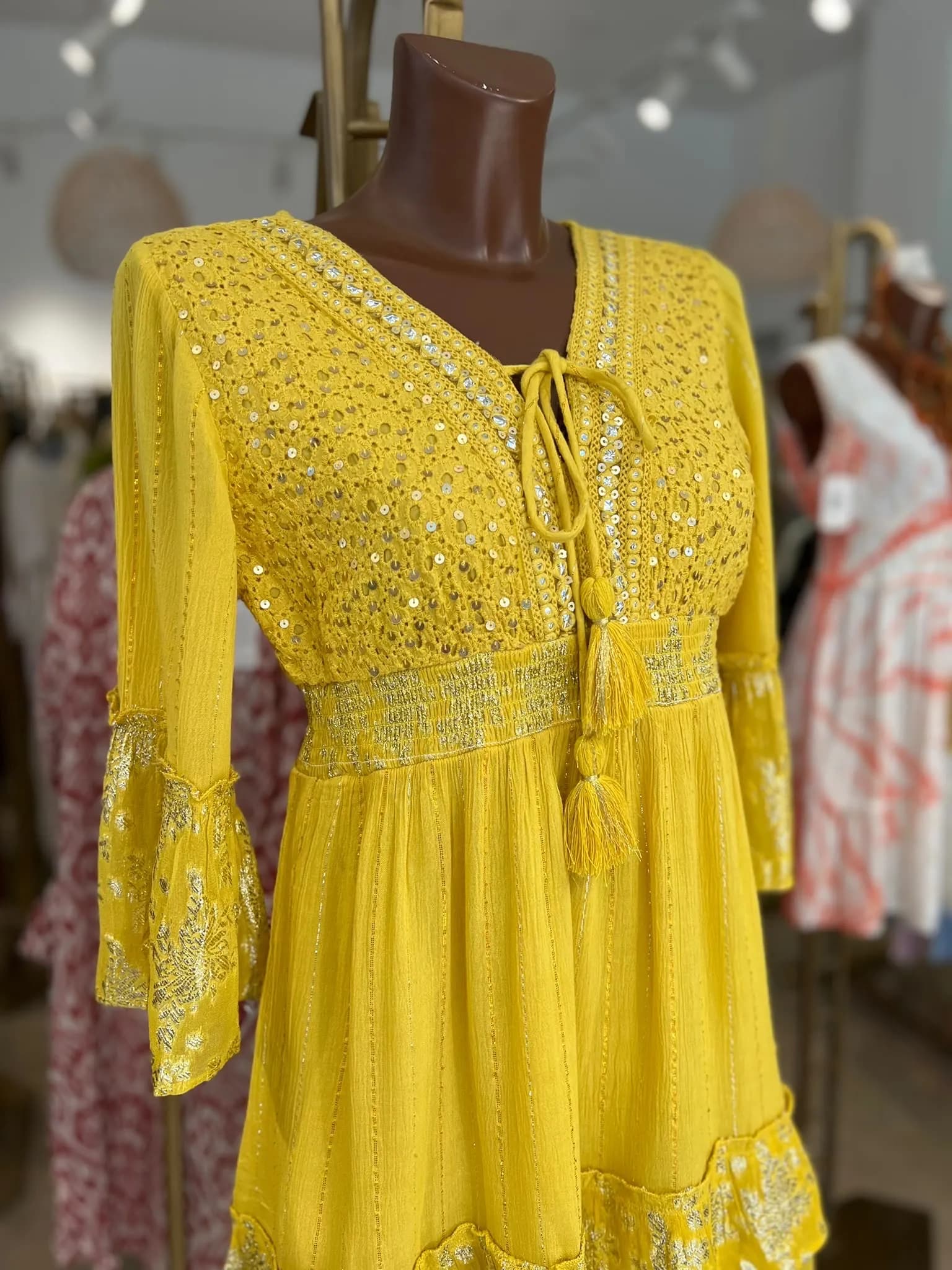 Vestido Corto Solido