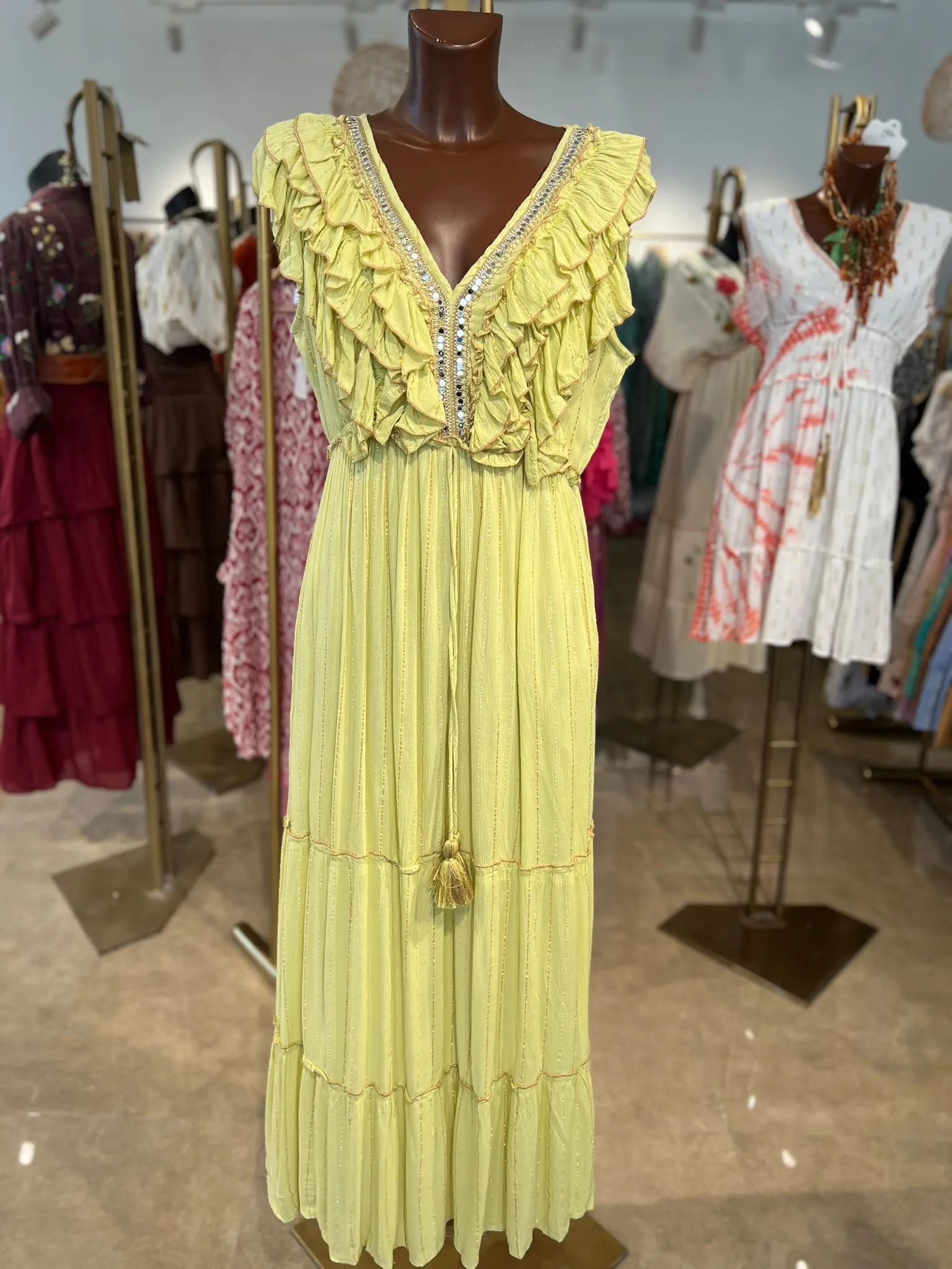 Vestido Corto De Estilo Rosa